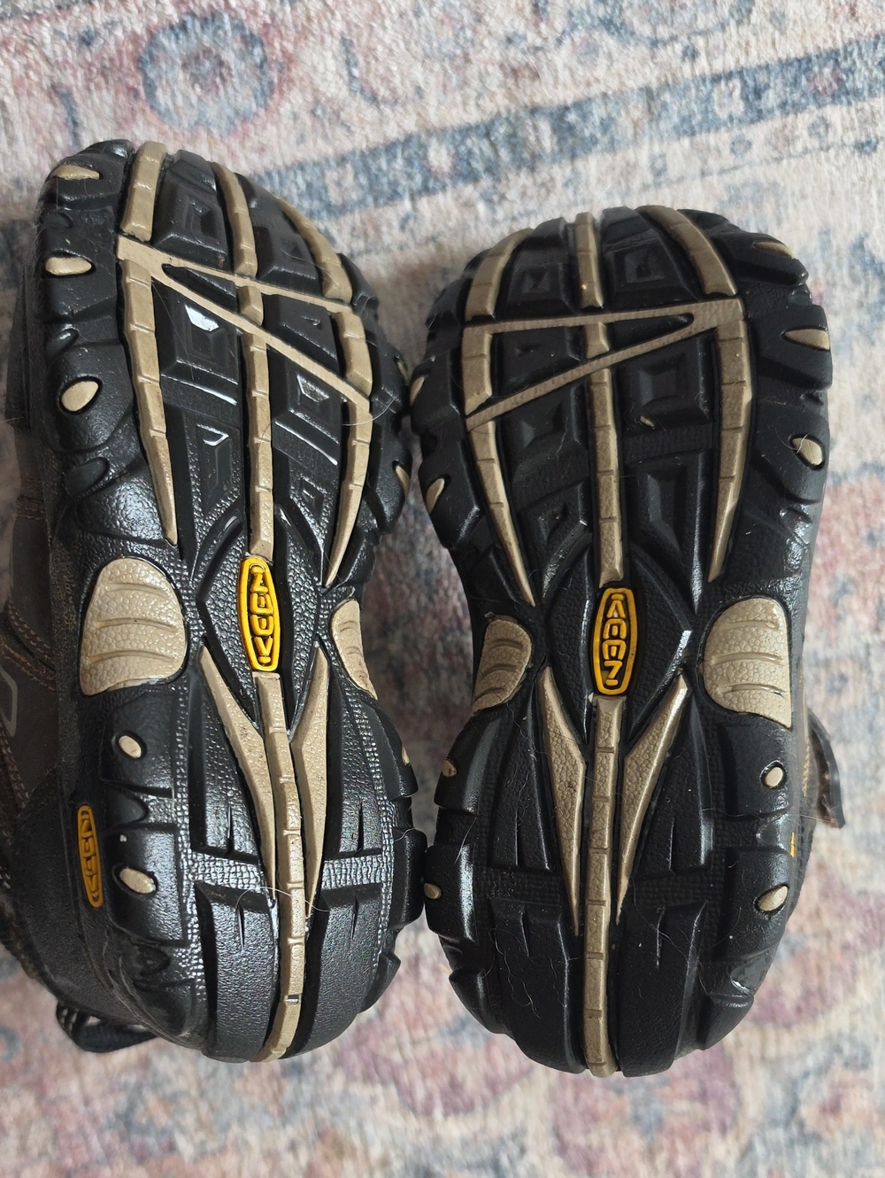 Keen Kids Brown and Black Trail Shoes - Picture 4 of 7